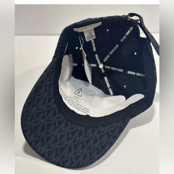 Michael Kors Women All Over Logo / Black  Cotton Cap - One Size - Picture 9 of 9